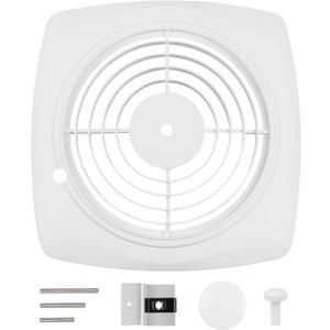 Upgrade 97011790 S97011790 Grille Compatible with Nutone Broan Wall Fans Part 509S-A 509S-B Through Wall Fan 503 505 507 509s Ventilation Fan (Replacement Old Style) 2-Year Qa