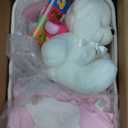 New Baby Girl Gift Basket | Unique Gift Set for a New mom Pink Baby Gift Set. Welcome Baby Care Package All w/Newborn Essentials Bundle for Expecting Moms Baby Shower, After Labor Gift