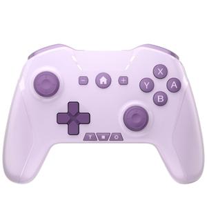 Bluetooth Controller for Switch/Mac/PC/Steam/Mobile Phone/iOS/Android//TV/iPad/Table/Apple Arcade MFi Games, switch pro controller wireless with Adjustable Dual Motion,Turbo,Macros,6-Axis,Wake Up for Black Myth: Wukong (Black) (Purple) (Purple)