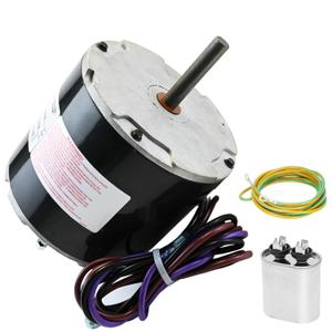 12Y65, 100483-43 Condenser Fan Motor 208/230 Volt, 1 PH, 60HZ 1/4 HP 825 RPM Replacement for 100483-05, YSLB-220-8-B001, YSLB-220-8-B002, 100483-34 etc, Compatible with Lennox ge etc