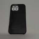 Wallet Case for iPhone 16 Pro Max/16 Pro/16 Plus/16, Slim Shockproof Anti-Fingerprint Phone Cover Hidden Card Holder (16 Pro,Black)