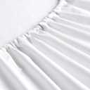 FreshCulture Twin Fitted Sheets, Bulk Pack of 6, Deep Pocket, Soft Microfiber Bottom Sheets for Home, Salons, Hotels, Twin Size Fitted Sheets Only (White)
