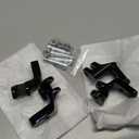 Mofun Driver Floorboard Relocation Brackets Compatible with Harley Touring Street Road Electra Glide Road King Trikes Motorcycle Foot Control 2017-2025