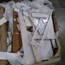 Breakfast Nook Table Set for Kitchen - White Bench Seating for Dining Room with Space Saving Solid Wood L Shaped Corner Dining Table Set Apartment for 4 to 6 People