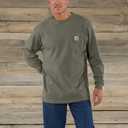 Carhartt Men's Dearborn Loose LS T-Shirt (Gray, 4XL)