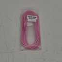 PerkHomy Bungee Shock Cord Rope Marine Grade Heavy Duty Polyester Bungie Elastic Stretch String for Kayak Strap Tarp Tie Down Canopy Boating Camping Tent Crafting Patio Pink-1/4 x 25'