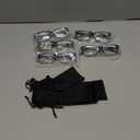 NORPERWIS Reading Glasses 5 Pairs Quality Readers Spring Hinge Glasses for Reading for Men and Women (5BLACK, 1.50)