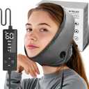 TMJ Heating Pad, Jaw Heating Pad, TMJ Relief Products Jaw, Plugin Face Heat Pad for Jaw, Chin, Facial, 4 Heat Levels, 4 Timer Settings