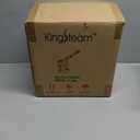 Kingsteam Facial Steamer - Ozone Steamer with Extendable Arm - Professional Nano Ionic Facial Steamer for Deep Cleaning - Portable for Personal Care Use at Home or Salon (White)