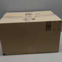 Amazon Basics 6 Sheet Cross Cut Paper and Credit Card Home Office Shredder with 3.8 Gallon Bin, Black