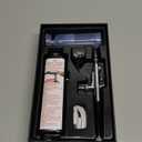 imyyds Airbrush Kit with Compressor, 32 PSI High Pressure Cordless Airbrush Gun, Portable Dual Action Airbrush Compressor Set, Handheld Mini Rechargeable Air Brushes for Painting, Model, Nail, Makeup (Black)