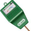 Soil Moisture Meter, Plant Water Meter for Garden Lawn Farm Indoor & Outdoor Use, Soil Tester Hygrometer Sensor for House Plants, Gardening Gifts, No Battery Needed (Green)