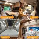 GZV RV Lights Interior, RV LED Lights Interior 12v, LED Ceiling Dome Lights for RV Camper Travel Trailer, RV Accessories for Inside, 650LM Brightness, 5 Pack 4000K