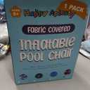 Inflatable Pool Float Chair - Pool Floats Adult Heavy Duty, Water Floating Lounge Chairs, Blow up Floaties Adults for Summer Fun Party Lake Beach