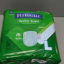 FitRight Extra+ Adult Diapers, Disposable Incontinence Briefs, Leak-Proof Diaper, Absorbent Briefs for Men and Women, Maximum Protection, Large, 44  56 in, 20 Briefs per Bag