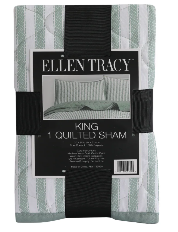 Standard 1 Quilted Sham 20x26 100%Polyester