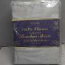 DECOLURE 100% Viscose Derived from Bamboo Sheets Full Size - Luxury 6 Pc Naturally Cooling Sheets, Ultra Soft Bed Set - Deep 17" Pockets, Durable Double Stitching, Oeko Tex Standard (Light Grey)