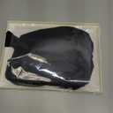 YANIBEST Adjustable Silk Bonnet for Sleeping Women Double Layer Satin Bonnet Reduce Friction Prevent Frizz Curly Hair (Large, Black)