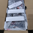 Walking Pad Treadmill with 15% Auto Incline, Foldable Under Desk Treadmill 300lbs Capacity with Remote Control, 3.5 HP Walking Pad with Handle Bar & LED Display for Home Office Use