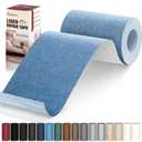 Cahomo Linen Repair Tape 4x79 inch, Self Adhesive Fabric Patches, Linen Patch Tape Kit, Fabric Repair Tape for Couch Sofas, Headboards, Chairs, Pillows, Curtains, Couches - Blue