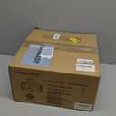 3-Light Semi Flush Mount Ceiling Light, 12.6" Drum Light with White Fabric Shade, Modern Close to Ceiling Lamp for Living Room Bedroom Dining Kitchen Hallway Entry Foyer (Matt Black)