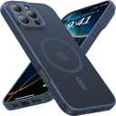 Faiono Magnetic for iPhone 16 Pro Max Case [Full Camera Protection][Military-Grade Protection][Compatible with MagSafe] Shockproof Protective Slim Phone Case for iPhone 16 Pro Max, Midnight Blue