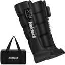 Nekteck Leg Compression Massager Recovery System, Cordless Foot and Leg Massager for Circulation and Pain Relief, Rechargeable Compression Boots with 6 Modes 4 Intensities, Legs Relaxation, Size: Middle (2-Pack)