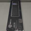 Wired Keyboard with 60 Programmable Keys for Windows, Customizable LCD Shortcuts, Silent Typing, USB-A, Number Pad, Minimalist Backlighting, Magnetic Stand, for Graphic Design, Adobe, MS Office-Grey