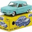 OPO 10 - Collection Miniature car 1/43 Solido Compatible with NSU PRINZ IV Turquoise - 1271