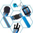 6 Pack Reflective Cat Collar with Bell, Breakaway and Safe Collars for Cats, Nylon, Pet Collar Adjustable19-32cm (Sky Blue)