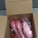 Roowest 12 Pcs Large Easter Bunny Ornaments for Tree 3D Glitter Pastel Bunny Ears Hanging Ornament Wreath 5.9 Inch DIY Wreath for Easter Front Door Tree Home Wall Window Decor (Multi Color)