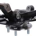 labwork Front Driver and Passenger Side Wheel Hub Bearing Steering Knuckle Assembly Replacement for Honda Civic 2013 2014 2015 Replacement for 686-356 686-357