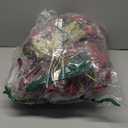 Tigeen 50 Pcs Hydrangea Artificial Flowers Bulk 7.48 Inch Artificial Hydrangeas with Removable Stems Faux Flowers Wedding Decor for Home Garden Party Decoration DIY Project (Burgundy)