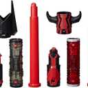 STAR WARS Lightsaber Forge Kyber Core Dark Side Villains Pack, Darth Vader & Darth Maul Customizable Lightsabers, Toys for 4 Year Old Boys & Girls & Up