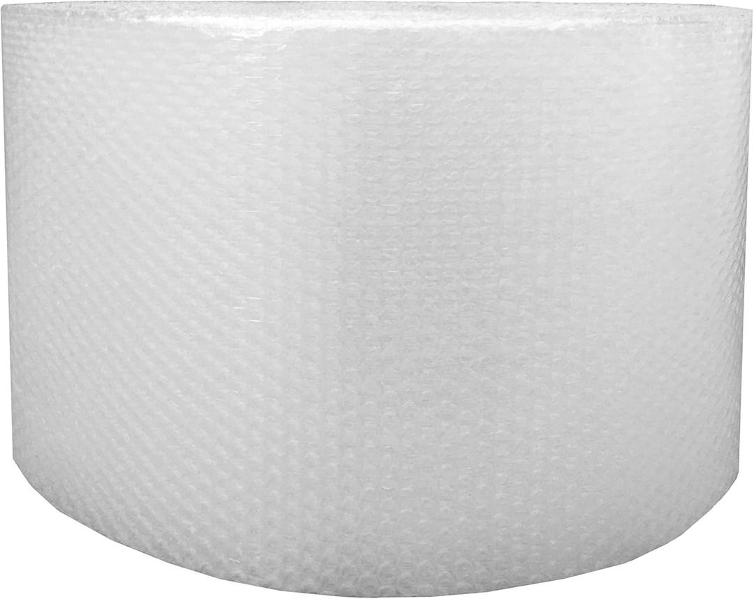 Uboxes Small Bubble Cushioning Wrap 3/16", Perforated Every 12" with Core (Small - 175' x 12") ('BUBSM)