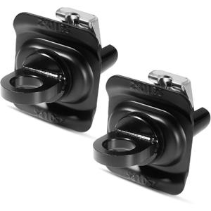 AUTOBABA 2PCS 23146899 Truck Bed Tie Down Anchors Compatible with 2014-2025 Chevy Silverado GMC Sierra 2015-2025 Chevy Colorado GMC Canyon OE #23146899 22854815 22987602 Replacement Accessories