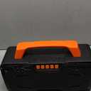 BUGANI Bluetooth Speaker, 80W Powerful Portable Wireless Speaker IPX7 Waterproof, Outdoor Loud Speakers with Handle 24H Playtime, Support Microphone AUX USB Suitable for Party, Pool, Singing