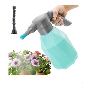0.5 Gallon Electric Spray Bottle Plant Mister for Indoor/Outdoor Plants, 2L Automatic Watering Can Rechargeable Battery Powered Sprayer with Adjustable Spout for Garden, Fertilizing, Cleaning
