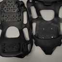 Ice Snow Traction Cleats Crampons Anti-Slip Snow Shoes Cleats Walking on Snow Ice Winter Walking Boots Cleats for Men Women (X-Large (10.5-13men/11.5-14women), 28 Steel Crampons)