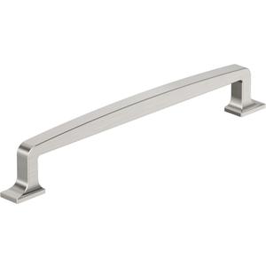 Amerock Westerly 7-9/16 inch (192mm) Center-to-Center Satin Nickel Cabinet Pull, BP53723G10