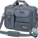 Stypos Tactical Messenger Bag, Tactical Briefcase for Man Military Laptop Bag Messenger Shoulder Bag Flight Bags for Pilots Grey