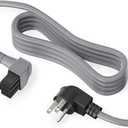 VHBW for Bosch Dishwashers Power Cord SMZPC002UC-00747210, Compatible with 24'' Bosch 800/300/500 Series Power Cord, Works with 00752018 Junction Box Plug Adapter (10A-18AWG)