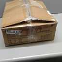 Chezmoi Collection Loft 8-Piece Luxury Striped Comforter Set (Queen, Burgundy/Coffee/Brown)