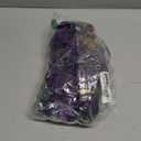 Syhood 6 Pcs Christmas Bows with Pine Cones Pine Needles Xmas Velvet Bows Purple Velvet Ribbon Christmas Tree Wreath Decoration for Xmas Parties Indoor Outdoor Crafts DIY Decor