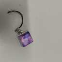 Taiyin 6 Pcs Keyboard Toy Clicker Keyboard Fidget Keychain Decompression Toys Button Stress Relief Gifts for Adult to Relief Stress Pass The Time (Galaxy)