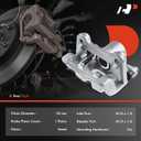 A-Premium Disc Brake Caliper Assembly with Bracket Compatible with Select Hyundai & Kia Models - Tucson 2016-2021, Sportage 2017-2020, 1.6L 2.0L 2.4L - Rear Right Passenger Side