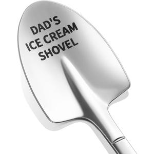 10 x Father's Day Gifts,Gifts for Dad from Daughter Son,Stainless Steel Ice Cream Shovel for Dad Birthday Christmas Fathers Dad day Gifts
