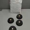 Replacement Solar Light Parts,Waterproof Solar Lanterns Replacement Accessories for Lanterns Outdoor (8CM/3.15 INCH 4PCS)