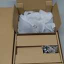 Veise Fingerprint Door Lock with 2 Lever Handles - Keyless Entry Door Lock, Electronic Keypad Deadbolt, Digital Smart Code & Front Handle Sets, Auto-Locking, Easy Installation, Matte Black