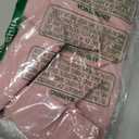 Summer Tunic Tops for Women 3/4 Sleeve Linen Blouse with Pockets & Bow Tie Neck Ladies Tops for Brunch Casual Wear (Large, Pink)